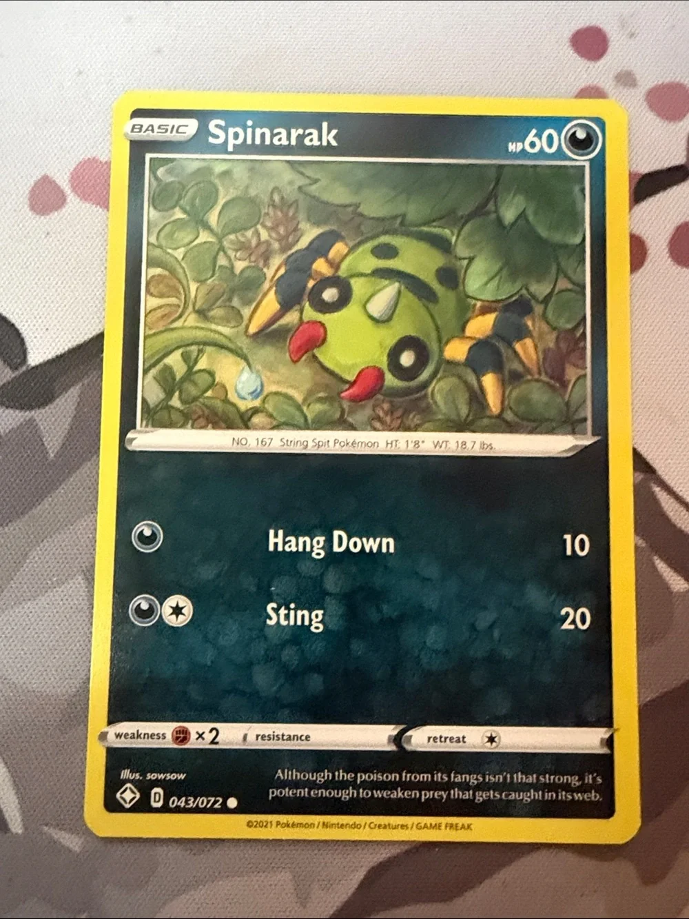 Spinarak & Ariados Evolution Line Lot | 4 Pokémon Cards | ✨5/$25✨